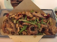 干煸鱿鱼须-大铁勺新津菜(东丽阳光新业广场店)