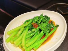 白灼小芥兰-桂花里·衢州菜·精酿餐吧(未来科技城万达广场店)
