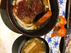 牛肉乌冬面-隐鮨日料(北辰三角洲店)