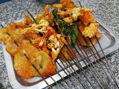 烤豆腐皮卷金针菇-马克力木手抓炕锅烤羊肉(盐湖一小区店)