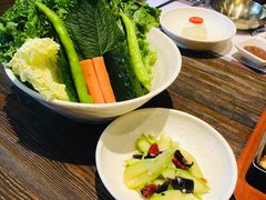 蔬菜拼盘-朴大人炭烤·韩国料理(奥帆中心海尔洲际店)
