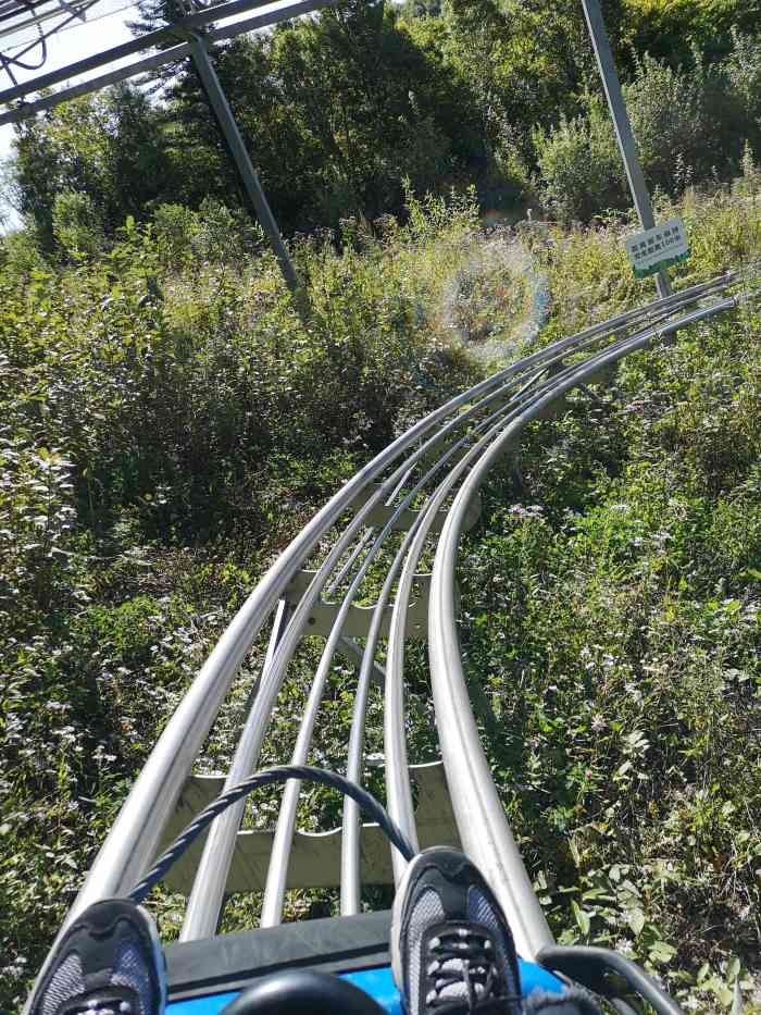 万达度假区征西滑道-"入住万达凯悦的时候赠送的免费权益,一人一.