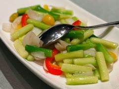 银杏芦笋百合-木守西溪溪隐餐厅