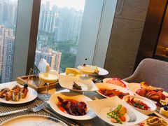 靠窗位-都会尚膳·海鲜自助餐厅(重庆万豪酒店)