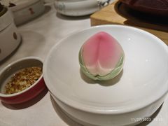 寿桃杏仁豆腐-在前门·烤鸭北京菜(五月花广场店)