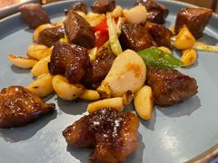 金蒜澳洲牛肉粒-富力威斯汀酒店-中国元素中餐厅(武昌临江店)