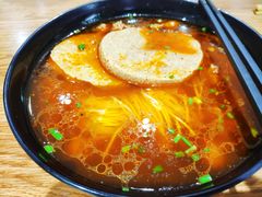 辣肉素鸡面-老盛兴汤包馆(江宁一店)