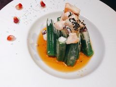秋葵三文鱼-樱之盛宴·蟹料理海鲜自助(前进大街店)