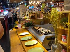 自助取餐区-大漠风烤肉火锅自助餐厅(鹰展店)