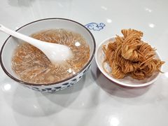 文思豆腐羹配馓子-冶春茶社(珍园店)