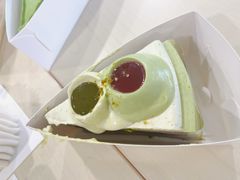 巧克力开心果草莓切块-茉芙甜品屋(黄龙店)