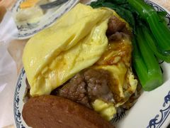 滑蛋牛肉饭-渔记茶餐厅(渔村店)