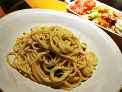 奶油蘑菇培根意面-秀儿家の小确幸花园西餐厅