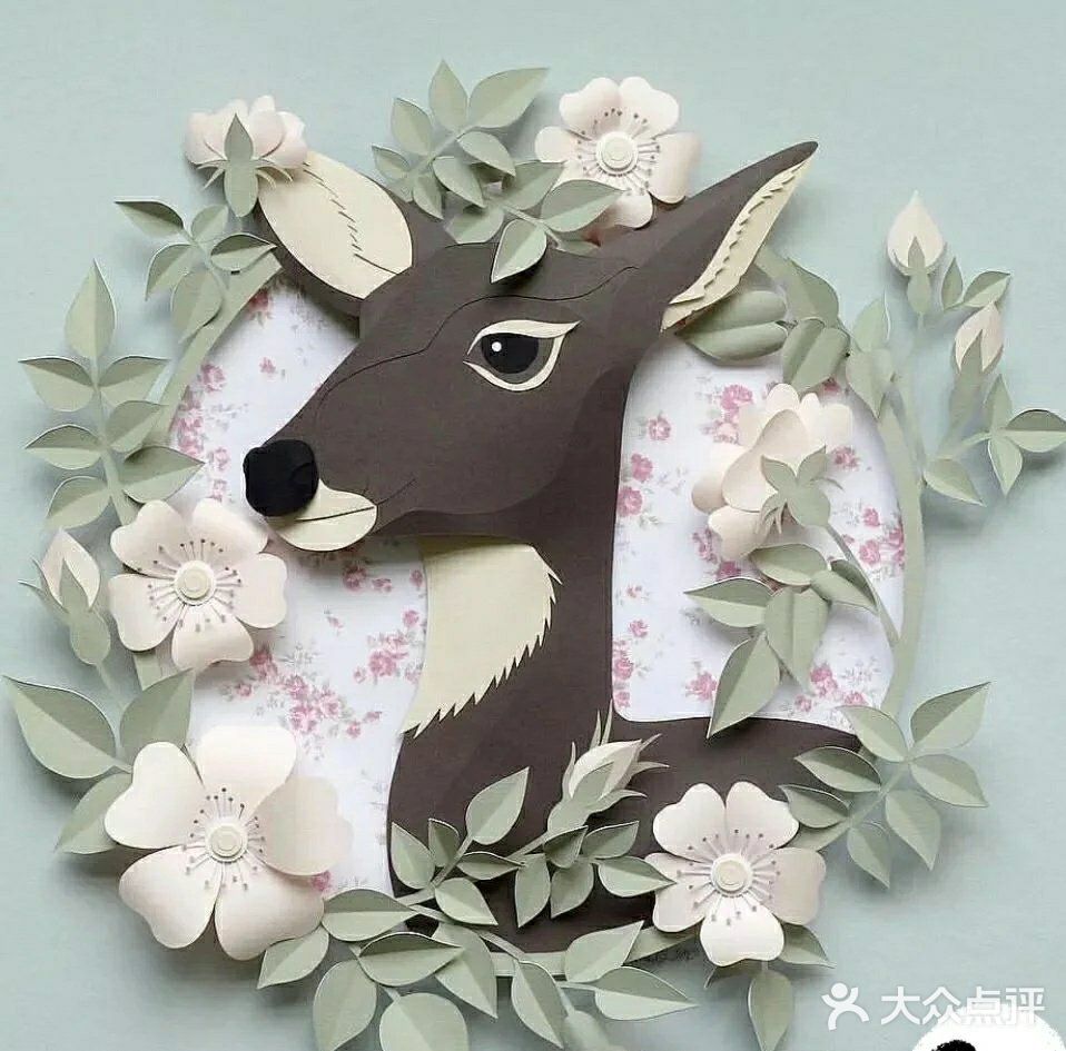 超美的纸雕艺术插画helenmusselwhite