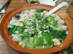 鲜嫩黄花鱼丸汤-将相和·海鲜蒸饺大连菜