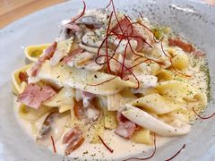 蘑菇汁培根宽扁意面-A30 BISTRO