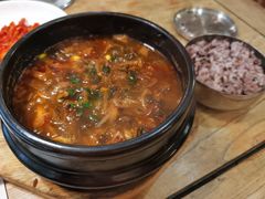 干白菜辣牛肉汤-向阳庄烧烤店(望京西园店)