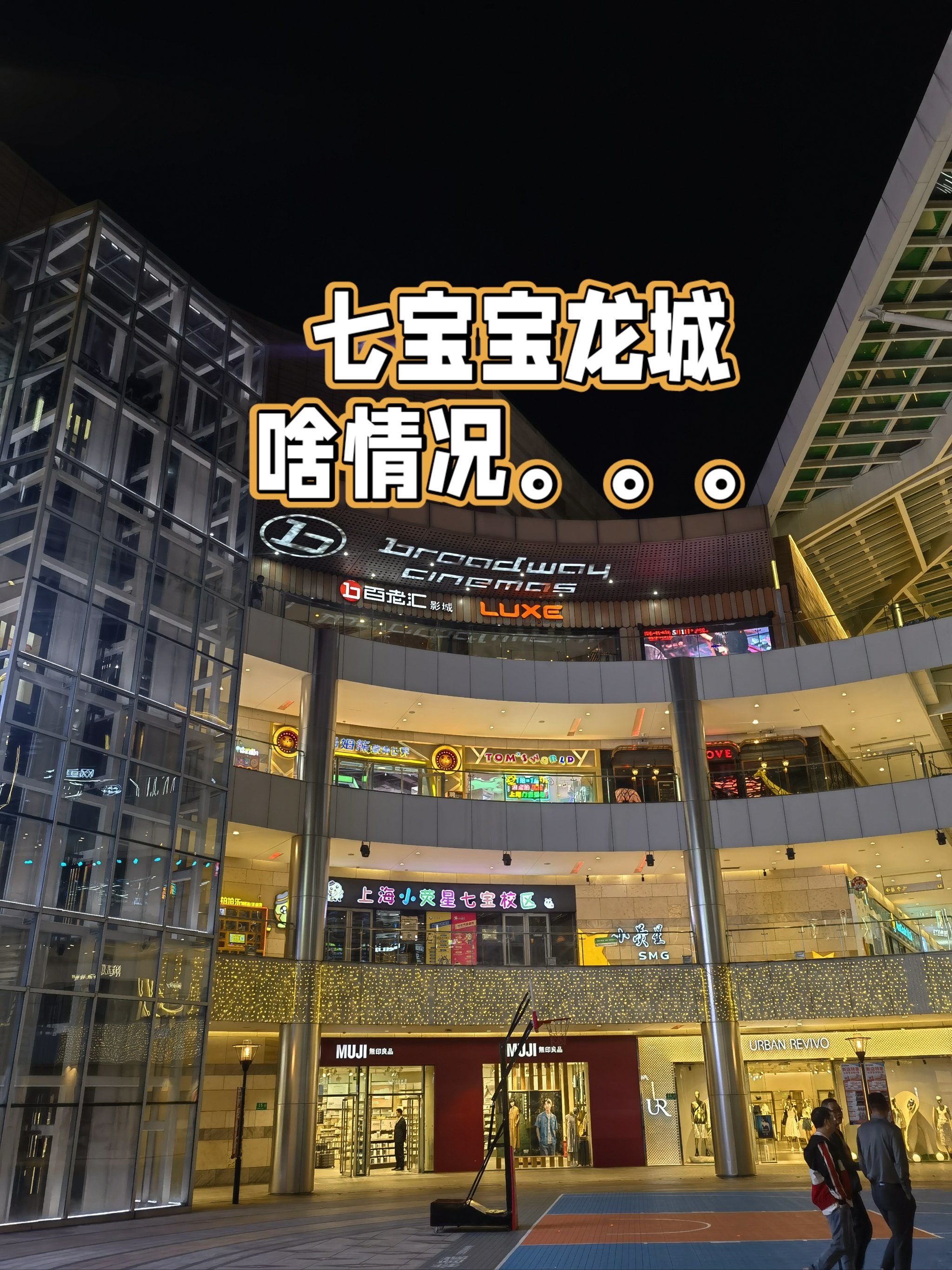 闵行的朋友们 七宝宝龙城 啥情况❓❗
