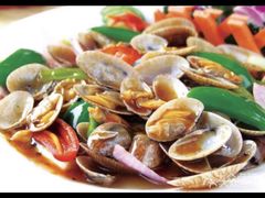 姜葱炒花甲-覃记海鲜美食餐厅