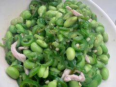 毛豆炒牛肉-红色湘菜馆(春风店)
