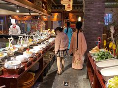 自助取餐区-二十八里太湖船菜(吉祥路店)