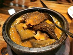 长泰黑豆腐烧羊肚菌-临家闽南菜(大唐店)