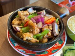 啫啫牛蛙煲-绿柠食堂(北外滩店)