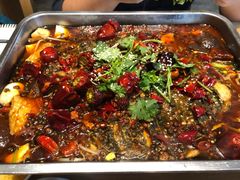 麻辣素烤鱼-朵朵开素食餐厅(后宰门街店)