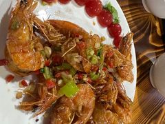 椒盐海虾-博鳌悠然·忠锐杂粮茶餐厅