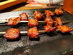 烤猪颈肉-烤匠麻辣烤鱼(环球中心店)