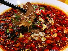 水煮黄牛肉-悦福瑞酒楼(西影路店)