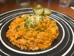 玫瑰鸡肉蘑蘑菇烩饭-澳骄 Aussie Kitchen·手工披萨·西餐(国大店)