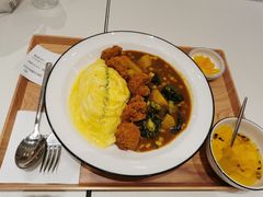 炸鸡块咖喱蛋包饭-池奈·咖喱蛋包饭(熙地港店)