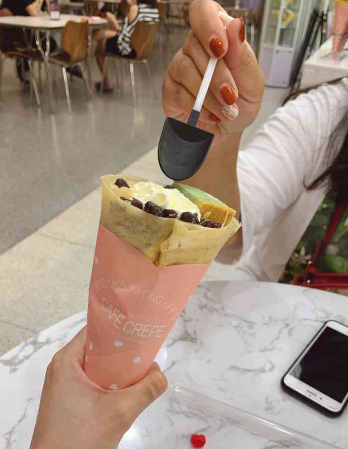 cafecrepe(skp店)-"路过这家店看着不错,就进去看看.点了一份.
