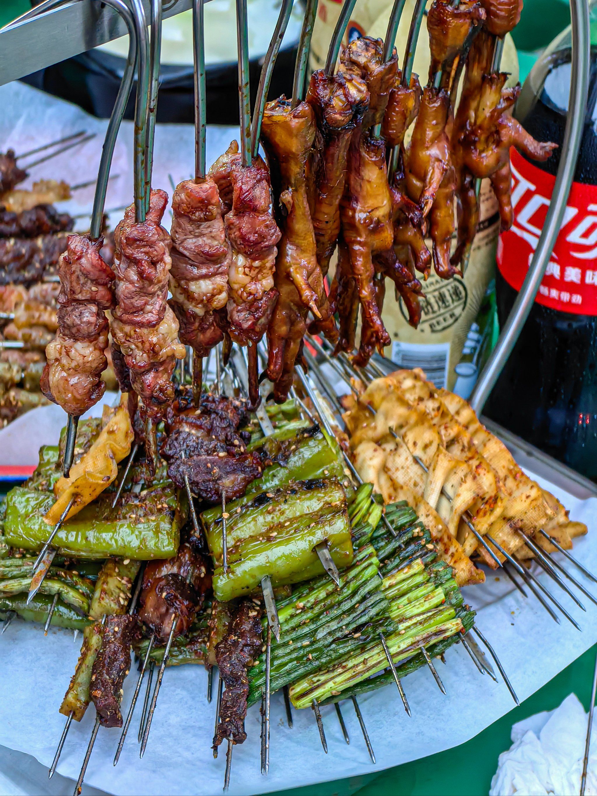 东北吊炉烧烤太绝了!