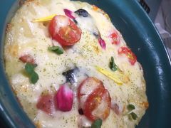 德国香肠焗土豆泥-蜜桃花开·中西融合菜E&W(南长街店)