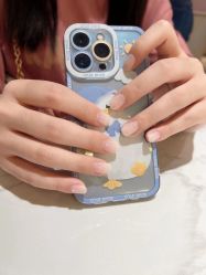 -孔雀手美甲美睫护理