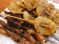 土豆串-十里铺铁板鱿鱼