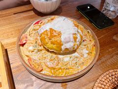 面包奶油意面-TAIFORKS 大福食堂·山葵烤肉料理·拌饭(宝安店)