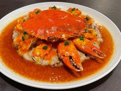 和乐蟹蒸手剁肉饼-广州文华东方酒店·江-由辉师傅主理