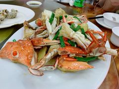 姜葱炒蟹-滑记海鲜饭店·老字号(海鲜街店)