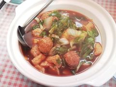 青菜烧肉圆-吉事利茶餐厅