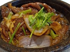 石锅牛肉-华馨园北京烤鸭(丽水店)