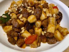 松子牛肉炒年糕-兔爸私家小厨(新北万达店)