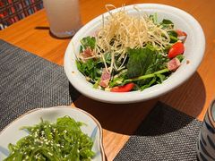 菠菜培根色拉-有喜屋·鲜鸡烧鸟·居酒屋(安龙路店)