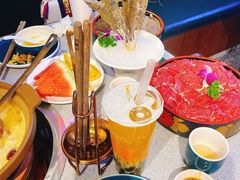 港迹鲜切黄牛肉-港迹·鲜围煮海鲜火锅(湖州时代广场店)