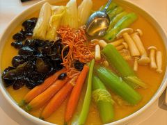 鸡汤时蔬-洪禧楼·老广东海鲜酒楼(宁波万象城店)