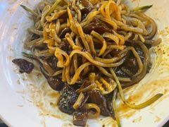 韩式炸酱面-包装马车·韩国料理·포장마차