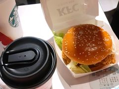 香辣鸡腿堡-肯德基(平江新城店)