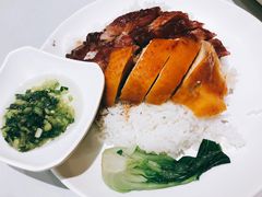 叉烧油鸡双拼饭-深井陈记烧鹅酒家(新填地街店)